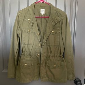 Army green jacket
